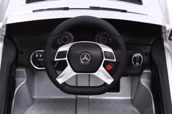 Mercedes-Benz ML 350 12v, valge hind ja info | Laste elektriautod | kaup24.ee