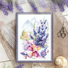 Tikkimiskomplekt Magic Needle "Mountain Lavender" 219-378 hind ja info | Tikkimistarvikud | kaup24.ee