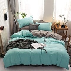 Kaheinimese voodipesukomplekt 200x200, kahevärviline, 4 osaline hind ja info | Voodipesu | kaup24.ee