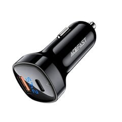 Автомобильное зарядное устройство Acefast 66W USB Type C / USB, PPS, Power Delivery, Quick Charge 4.0, AFC, FCP черный (B4 черный) цена и информация | Зарядные устройства для телефонов | kaup24.ee