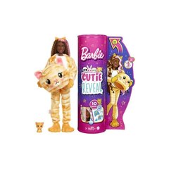 Nukk Barbie Cutie Reveal pehme kassipoja üllatuskomplekt, 1. sari цена и информация | Игрушки для девочек | kaup24.ee