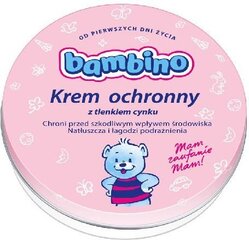 Laste kaitsekreem Bambino tsinkoksiidiga, 150 ml цена и информация | Косметика для мам и детей | kaup24.ee