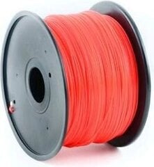 3D пластик Gembird 3DP-PLA1.75-01-R PLA Red 1,75мм 1кг красный цена и информация | Смарттехника и аксессуары | kaup24.ee