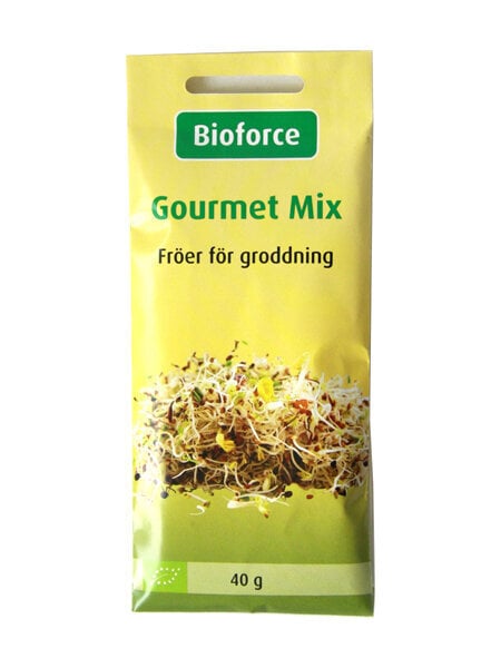 Bioforce Gourmet Mix - Gourmet segu (seemnete idandamiseks) 40g цена и информация | Köögivilja-, marjaseemned | kaup24.ee