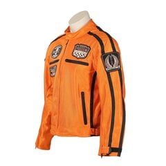 Летняя мотоциклетная куртка BOS 6488 Оранжевая цена и информация | Мотоциклетные куртки | kaup24.ee
