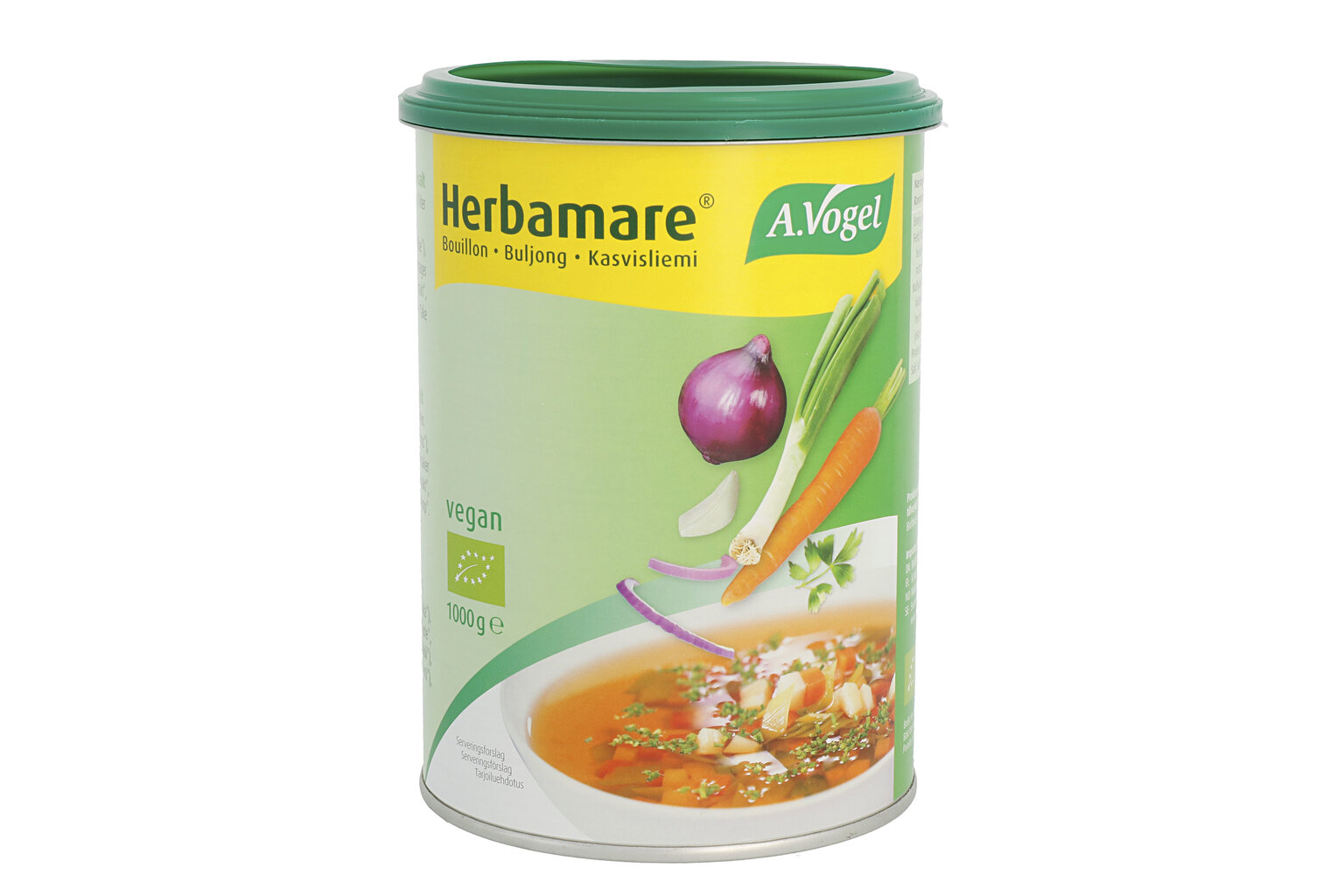 A.Vogel Herbamare® ürdipuljong soolaga 1000g MAHE hind ja info | Supid, puljongid | kaup24.ee