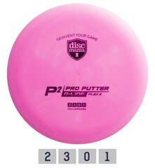 Discgolfi ketas Putter D-LINE P2 FLEX 2 Pink цена и информация | Диск-гольф | kaup24.ee