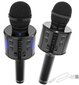 Goodbuy karaokemikrofon sisseehitatud bluetooth kõlariga / 3W / aux / häälmodulaator / USB / Micro SD must цена и информация | Mikrofonid | kaup24.ee