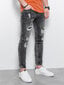 Meeste teksad Ombre P1065 hall hind ja info | Meeste püksid | kaup24.ee