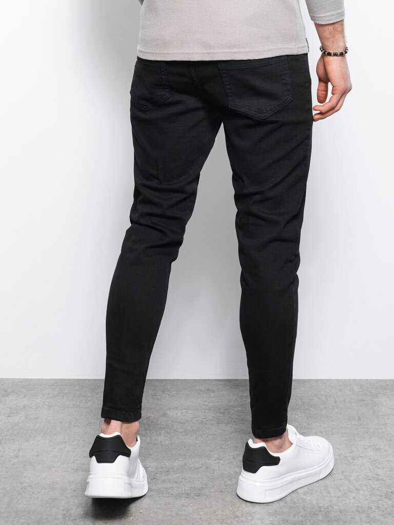 Meeste teksad Ombre P1058 must hind ja info | Meeste püksid | kaup24.ee