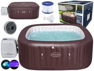 Mullivann Bestway Lay-Z-Spa Maldives LED ja istekohtadega, 5-7 inimesele hind ja info | Basseinid | kaup24.ee