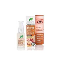 Dr. Organic Argaaniaõli silmaseerum 30 ml цена и информация | Сыворотки, кремы для век | kaup24.ee