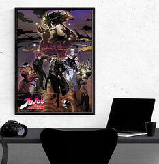 JoJos Bizarre Adventure Heroes - плакат 61x91,5 cm цена и информация | Атрибутика для игроков | kaup24.ee