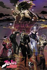 JoJos Bizarre Adventure Heroes - плакат 61x91,5 cm цена и информация | Атрибутика для игроков | kaup24.ee