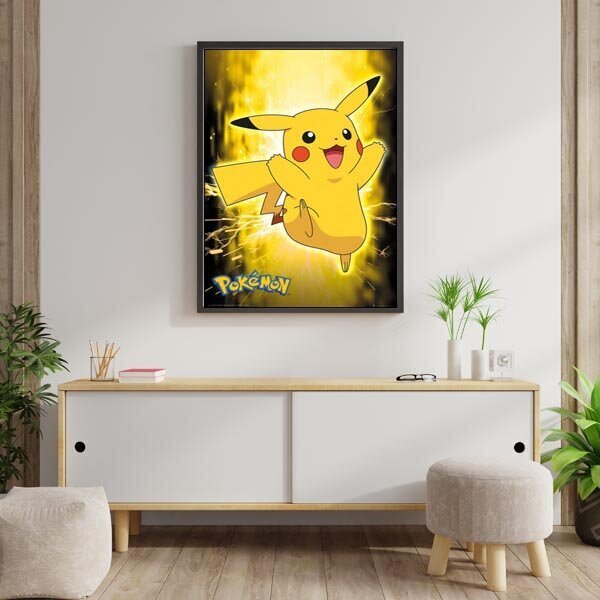 Pokemon Pikachu välk – plakat 61 x 91,5 cm hind ja info | Fännitooted mänguritele | kaup24.ee