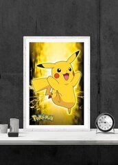 Покемон Пикачу Молния - плакат 61x91,5 cm цена и информация | Атрибутика для игроков | kaup24.ee