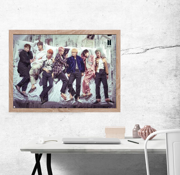 BTS Sleepyheads – plakat 91,5 x 61 cm hind ja info | Seinapildid | kaup24.ee