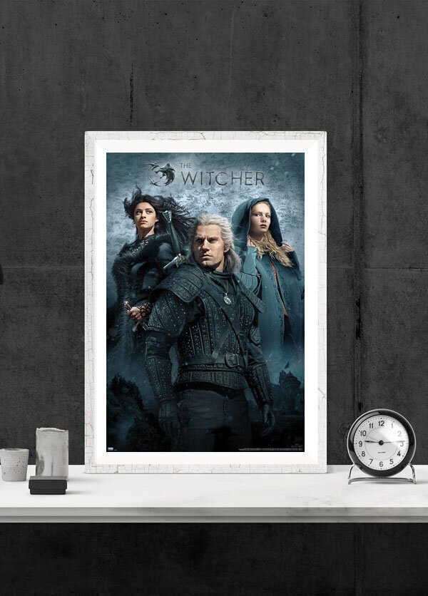 The Witcher Heroes – plakat 61 x 91,5 cm hind ja info | Fännitooted mänguritele | kaup24.ee