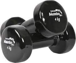 Виниловые гантели Mambo Max Dumbbell 4 кг цена и информация | Гантели, гири, штанги | kaup24.ee