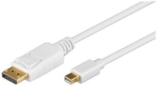 Kaabel PremiumCord DisplayPort, valge hind ja info | Kaablid ja juhtmed | kaup24.ee