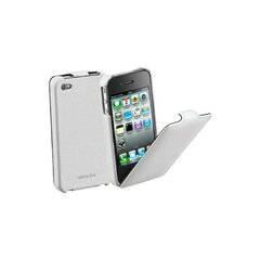 Ümbris Cellular iPhone 4/4S, Flap, valge hind ja info | Telefoni kaaned, ümbrised | kaup24.ee