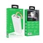 Borofone BJ18 COOLMY akupank 20000 mAh / 2 x USB valge hind ja info | Akupangad | kaup24.ee