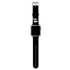 Karl Lagerfeld Watch Band Black цена и информация | Аксессуары для смарт-часов и браслетов | kaup24.ee