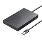 2.5" External HDD/SSD enclosure UGREEN CM471, USB-A 3.2 Gen 1 5Gbps (Black) цена и информация | USB jagajad, adapterid | kaup24.ee