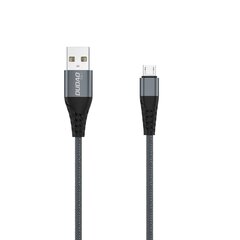 Dudao cable USB - micro USB 6A cable 1 m gray (TGL1M) цена и информация | Кабели для телефонов | kaup24.ee