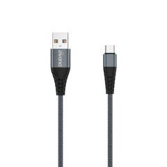 Dudao cable USB - USB Type C 6A cable 1 m gray (TGL1T) hind ja info | Mobiiltelefonide kaablid | kaup24.ee