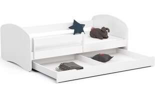 Детская кровать NORE Smile, 180x90 см, белый цвет цена и информация | Детские кровати | kaup24.ee
