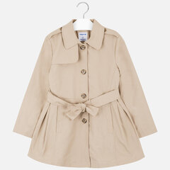 Tüdrukutele tavaline mantel цена и информация | Куртки, пальто для девочек | kaup24.ee