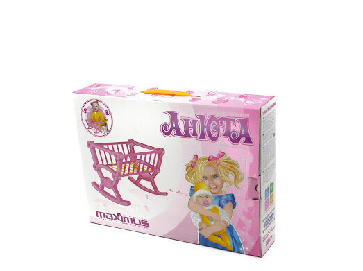 Lastevoodi nukkudele Anyuta 1. Art. 5205 цена и информация | Tüdrukute mänguasjad | kaup24.ee