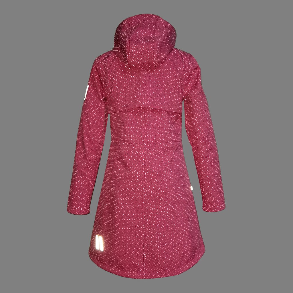 Huppa naiste softshell parka AVA, fuksia hind ja info | Naiste joped ja parkad | kaup24.ee