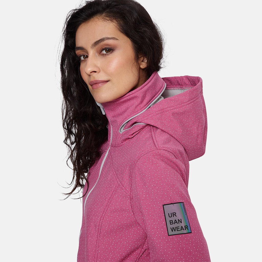 Huppa naiste softshell parka AVA, fuksia hind ja info | Naiste joped ja parkad | kaup24.ee