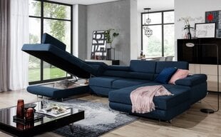 Угловой диван-кровать Rodrigo-Right-Sawana 14 / Soft 17, белый цена и информация | Диваны | kaup24.ee