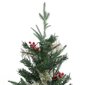 Kalėdų eglutė su LED/kankorėžiais, 150 cm цена и информация | Kunstkuused | kaup24.ee