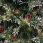 Kalėdų eglutė su LED/kankorėžiais, 150 cm hind ja info | Kunstkuused | kaup24.ee