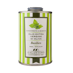 Оливковое масло с базиликом Galantino, 0,25л цена и информация | Масло, уксус | kaup24.ee