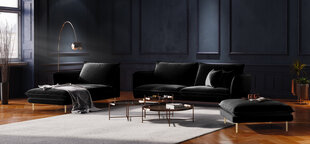 Pehme mööbli komplekt Cosmopolitan Design Florence, must цена и информация | Диваны | kaup24.ee