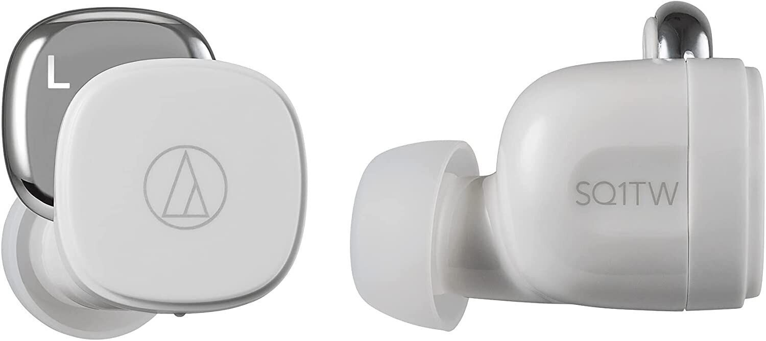 Audio Technica ATH-SQ1TW Truly Wireless In-Ear White цена и информация | Kõrvaklapid | kaup24.ee