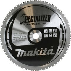 Пила B-09765 Т.К.Т. Specialized 305X2.1X25.4 мм 0° T60, Makita цена и информация | Запчасти для садовой техники | kaup24.ee