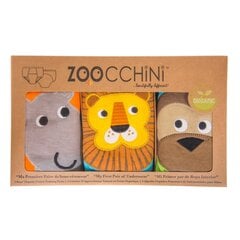 Многоразовые подгузники Zoocchini® Safari Friends, 3-4 г., 3 шт. цена и информация | Подгузники | kaup24.ee