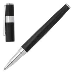 Ручка-роллер Gear Pinstripe, черный/хром цена и информация | Бизнес подарки | kaup24.ee
