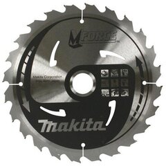 Пила M-FORCE 165X2X20 мм 15° T10 Makita B-07886 Т.К.Т.  цена и информация | Запчасти для садовой техники | kaup24.ee