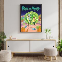 Rick ja Morty portaal – plakat 61 x 91,5 cm цена и информация | Атрибутика для игроков | kaup24.ee