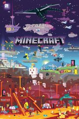 Minecraft World Beyond - плакат 61x91,5 cm цена и информация | Атрибутика для игроков | kaup24.ee