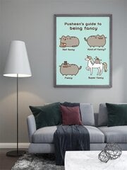 Pusheen Super Fancy - постер 61x91,5 cm цена и информация | Настенные деревянные декорации | kaup24.ee