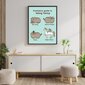 Pusheen Super Fancy – plakat 61 x 91,5 cm hind ja info | Seinapildid | kaup24.ee