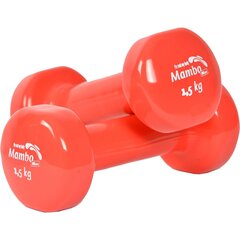 Виниловые гантели Mambo Max Dumbbell, 1,5 кг цена и информация | Грузы, гантели, грифы | kaup24.ee